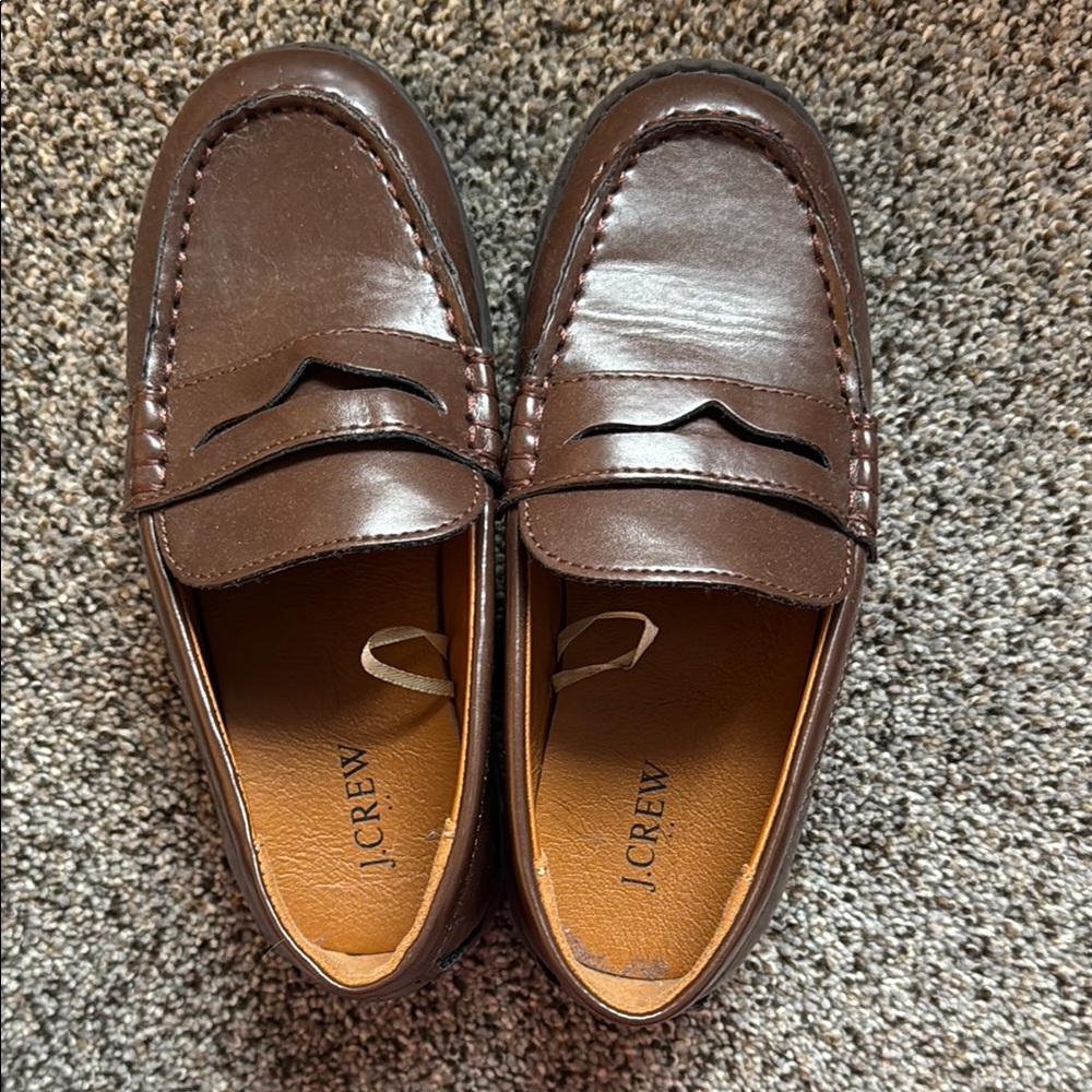J. Crew Brown Penny Loafers Slip-Ons